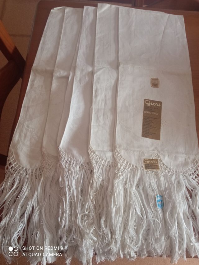 Asciugamani vintage in lino "Giori"