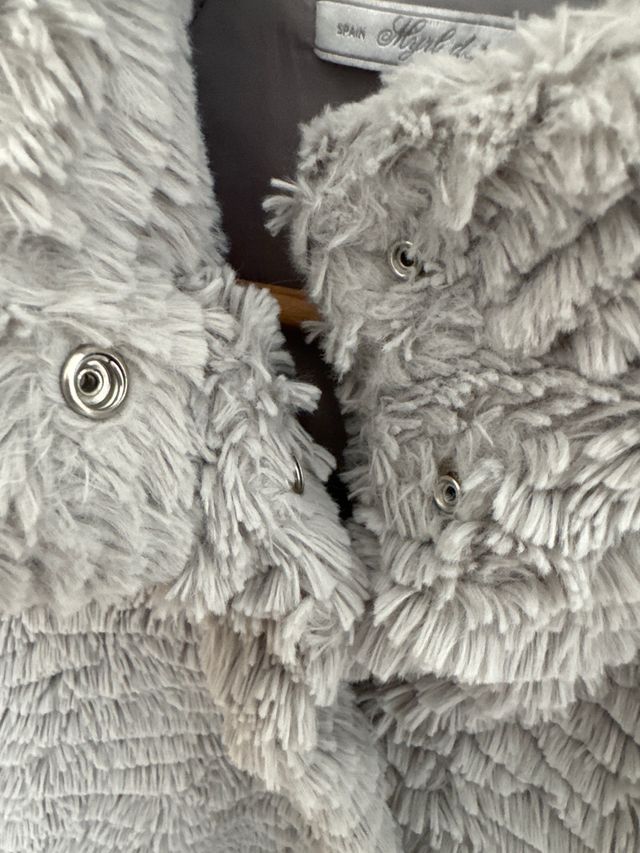 Chaqueta de pelo niña