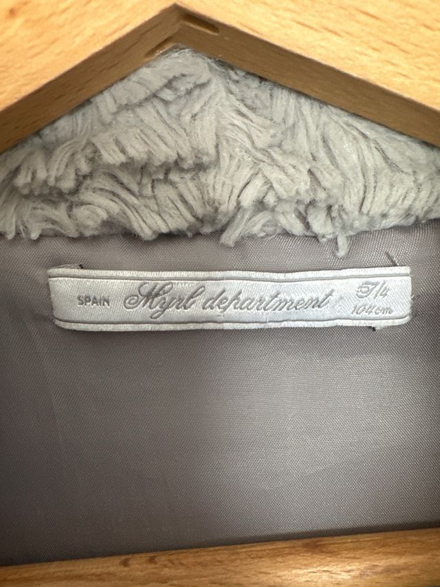 Chaqueta de pelo niña