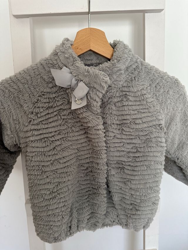Chaqueta de pelo niña