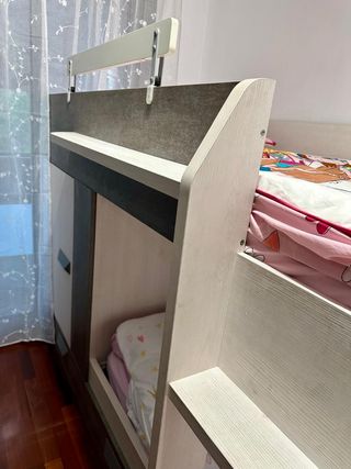 Litera infantil. Para colchones de 190 x 0,90.