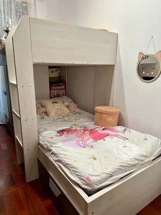 Litera infantil. Para colchones de 190 x 0,90.