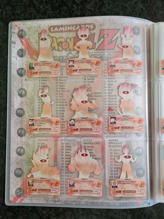 Album Dragonball Z parte 1/7 