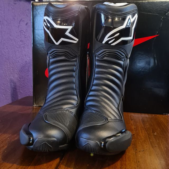 NUOVI Alpinestars SMX-6 V2 Stivali Moto Taglia 40