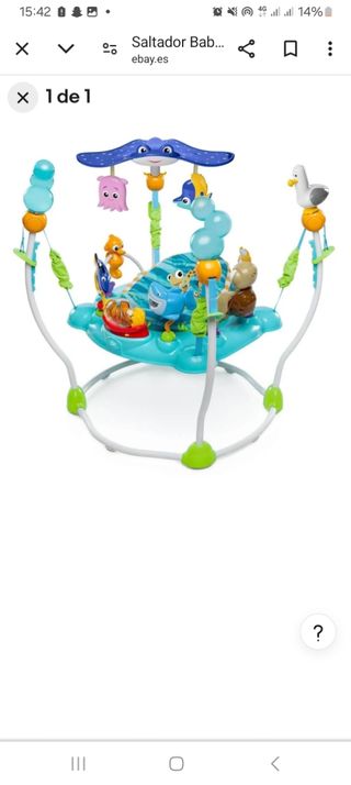 Saltador bebes