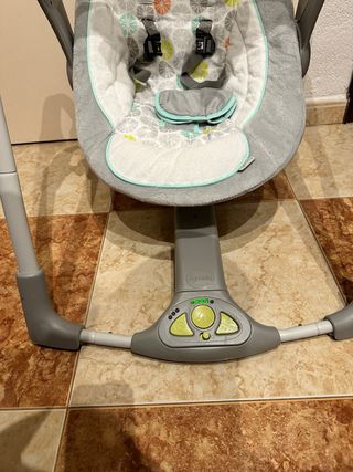 Hamaca balancín musica y moviento bebé