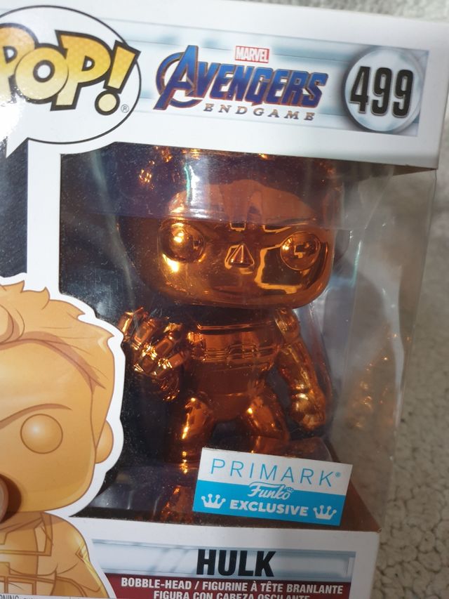 Funko Pop Hulk metálico