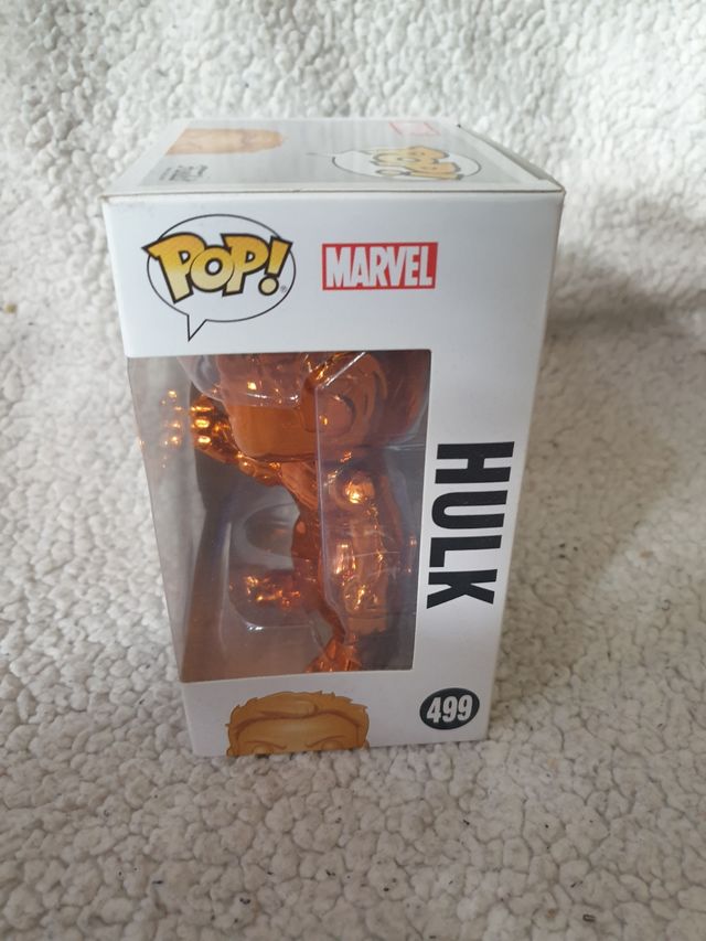 Funko Pop Hulk metálico