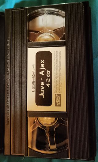 VHS Juve Ajax 1996 Finale Coppa Campioni