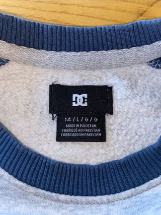 👕Sweatshirt/Sudadera DC Shoes para Rapaz💯