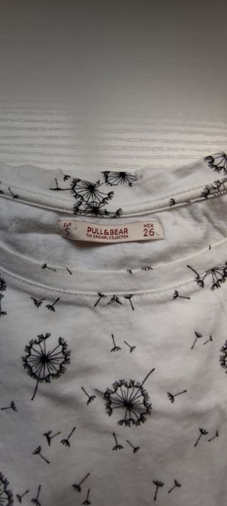 Camiseta manga corta Pull and bear