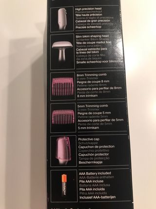 Braun recortadora bikini  y limpiador de cara