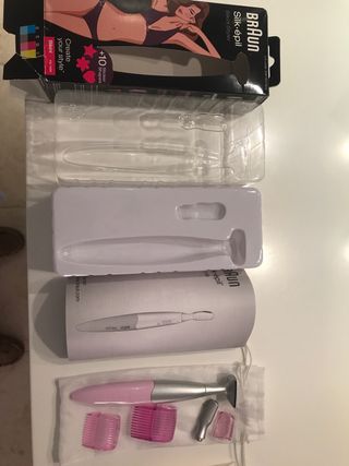 Braun recortadora bikini  y limpiador de cara