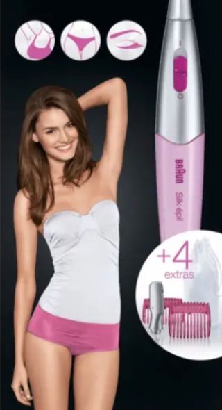 Braun recortadora bikini  y limpiador de cara
