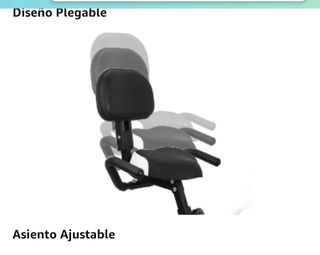 Bicicleta estática plegable