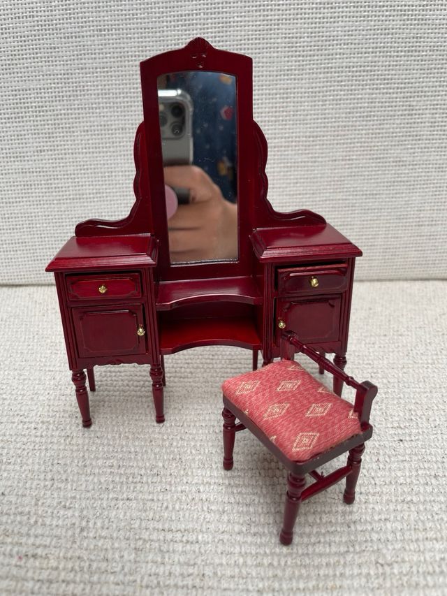 Dormitorio para casa de muñecas