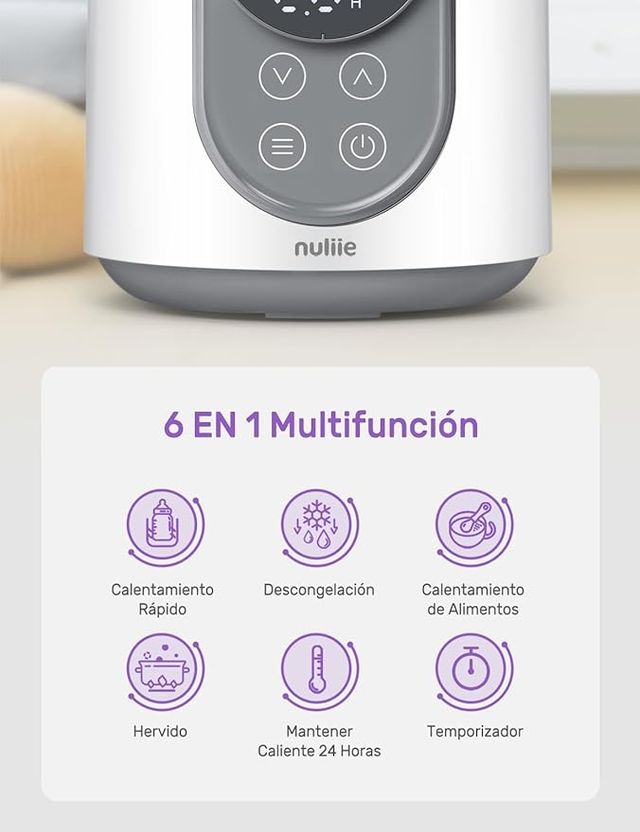 Calienta Biberones, Nuliie Calienta Biberones