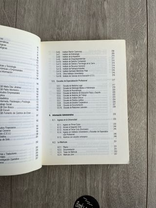 Guía del estudiante Universidad Complutense 89-90