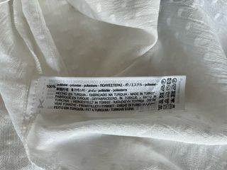Blusa plumeti blanca de Zara