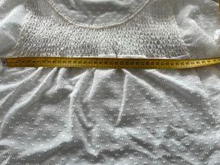 Blusa plumeti blanca de Zara