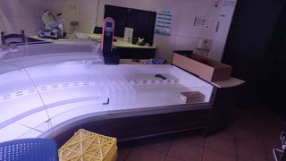 vitrina de espocision carnicería