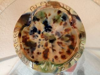 Antiguo cenicero grande ceramica