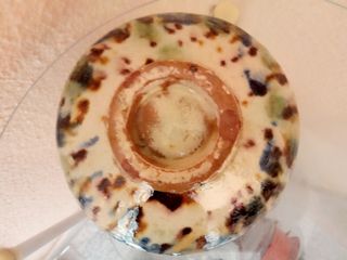 Antiguo cenicero grande ceramica