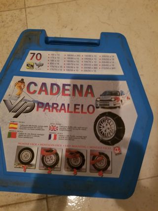 Cadena de nieve para coche