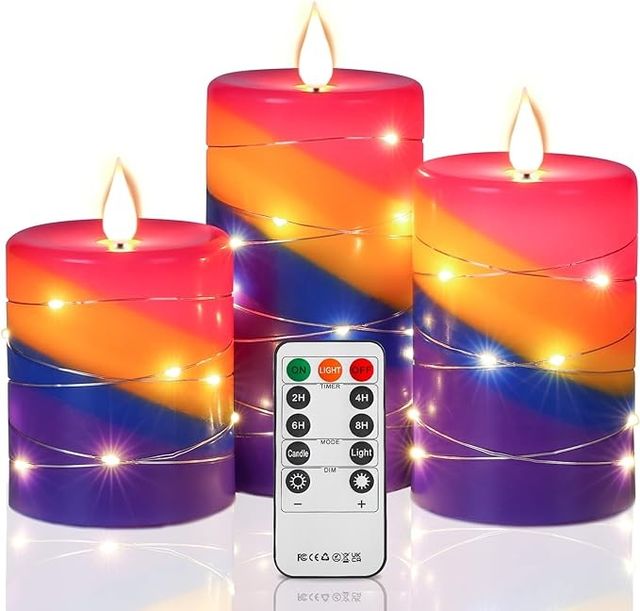Da by Velas LED, velas de cadena de luz del arco i