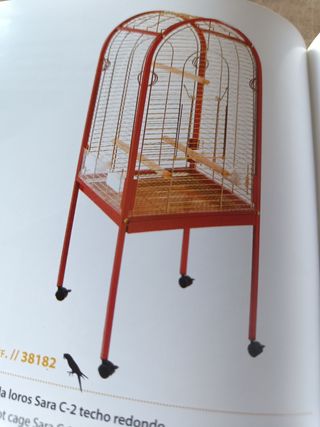 Jaula loros modelo sara