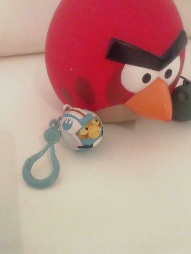 Angry Bird Hucha y 2 llaveros