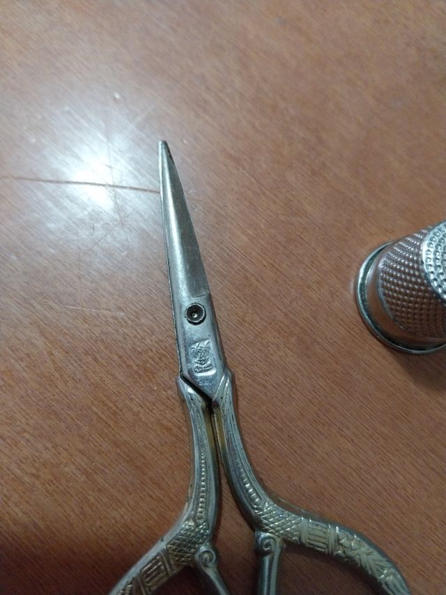 Forbici da ricamo dei primi del 900