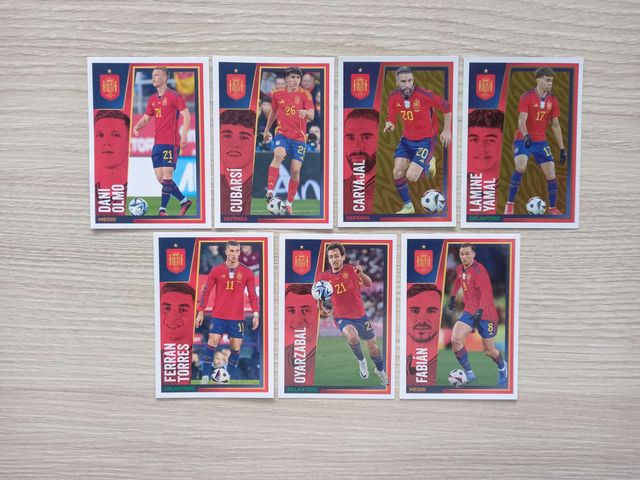 Cartas Selección Española Panini-Carrefour
