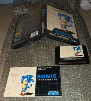 SONIC 1 SEGA MEGADRIVE 