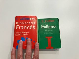 Pack minidiccionarios francés-español e italiano
