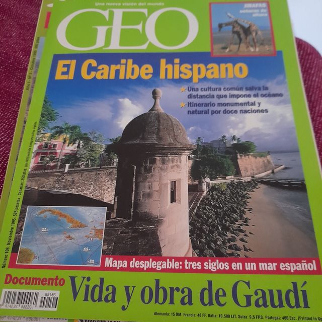 Lotto 3 vecchie riviste di viaggio