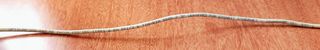 Cable 26AWGx4P en espiral gris Cat 5e 2m.