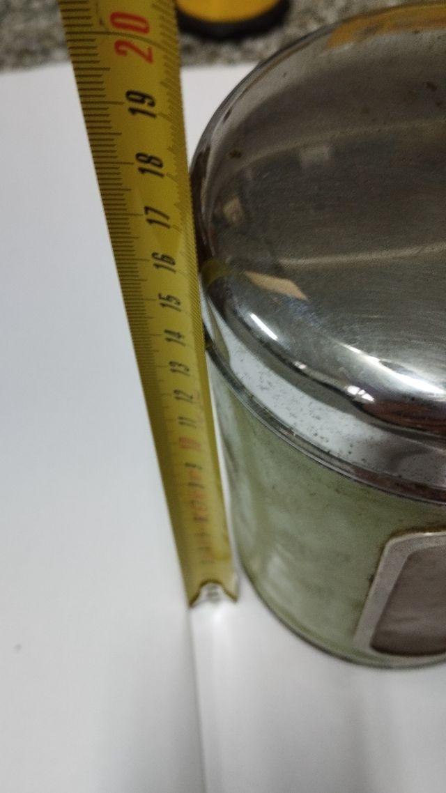 Pote metálico vintage