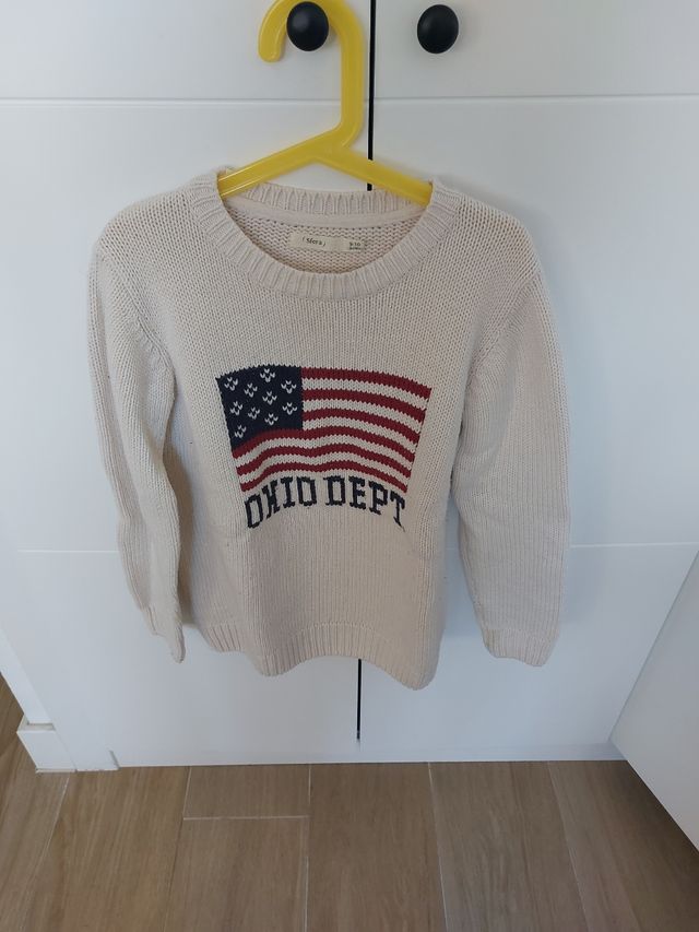 Jersey blanco niño Sfera talla 9/10