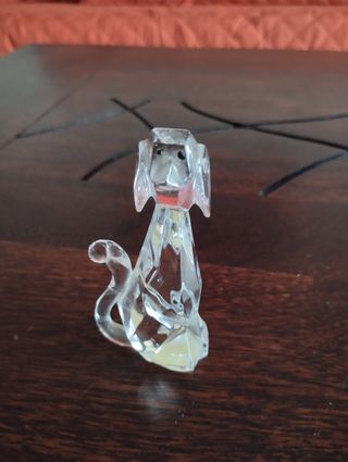 Num 5 animaletti in cristallo