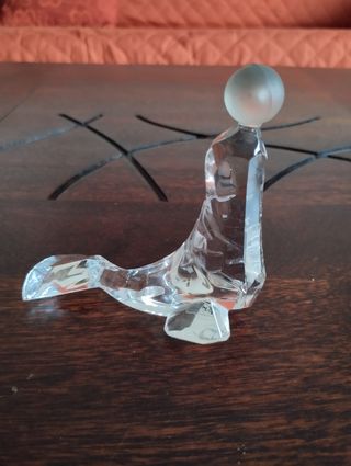 Num 5 animaletti in cristallo