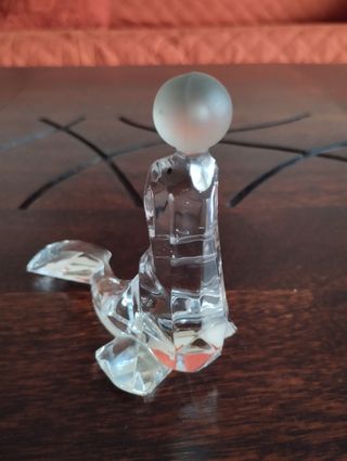 Num 5 animaletti in cristallo