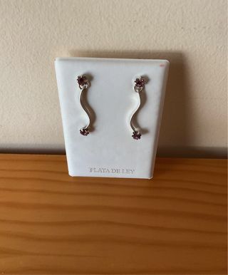 Pendientes plata