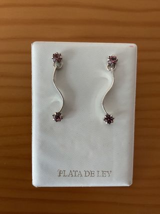 Pendientes plata