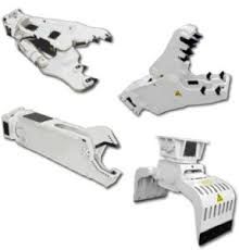 Pinza escolleras y demolición