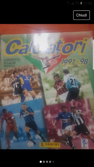 Album calciatori panini 1997/98