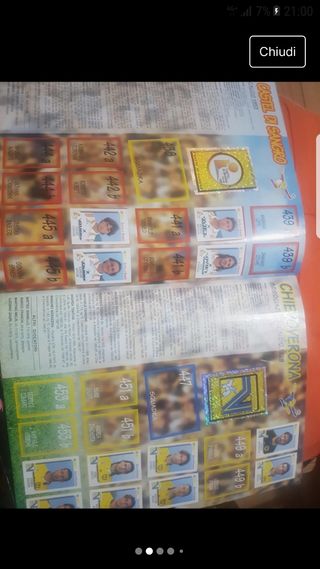 Album calciatori panini 1997/98