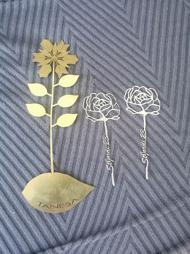 Rosa metálica Sant jordi