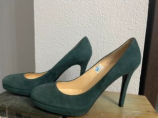 Zapatos verdes de Gloria Ortiz