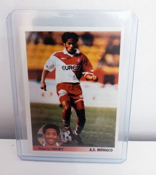 Card Rookie Henry A.S Mónaco 1996 N°182 